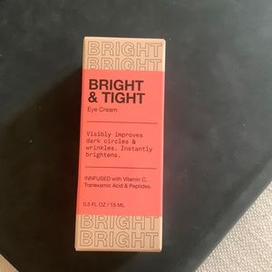 NEVER USED/NEW - Bright & tight eye cream